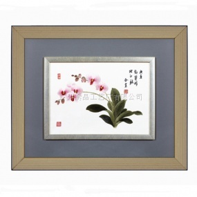 廣繡《蝴蝶蘭》49x41cm